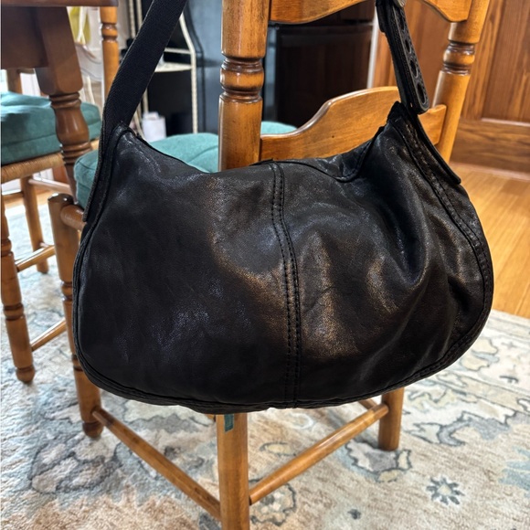 Lucky Brand Black Leather STASH shoulder bag - Picture 14 of 15